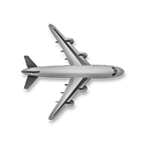 Emoji ✈️ Aeroplano su LG Velvet.