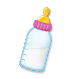Emoji 🍼 Biberon su LG Velvet.