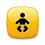 🚼 Emoji Symbol „Baby“ LG Velvet.