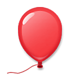 🎈 Emoji Balão na LG Velvet.