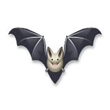 🦇 Emoji Morcego na LG Velvet.