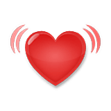 💓 Emoji Coração Pulsante na LG Velvet.