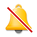 🔕 Emoji Campana Con Signo De Cancelación en LG Velvet.