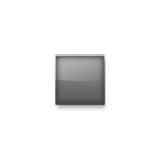 Emoji ▪️ Quadrato Nero Piccolo su LG Velvet.