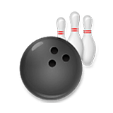 Émoji 🎳 Bowling sur LG Velvet.
