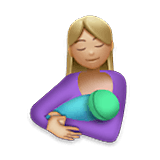 🤱🏼 Emoji Lactancia Materna: Tono De Piel Claro Medio en LG Velvet.