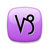 ♑ Emoji Capricornio en LG Velvet.