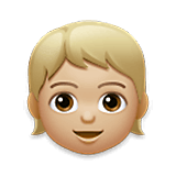 Emoji 🧒🏼 Bimbo: Carnagione Abbastanza Chiara su LG Velvet.