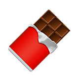 Émoji 🍫 Barre Chocolatée sur LG Velvet.