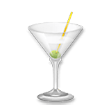 Émoji 🍸 Cocktail sur LG Velvet.