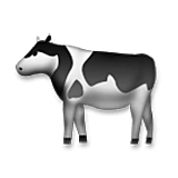 Émoji 🐄 Vache sur LG Velvet.