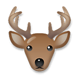 Emoji 🦌 Cervo su LG Velvet.