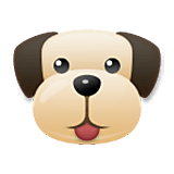 🐶 Emoji Cara De Perro en LG Velvet.