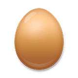 🥚 Emoji Huevo en LG Velvet.