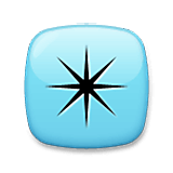 ✴️ Emoji Stern mit acht Zacken LG Velvet.