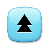 Emoji ⏫ Pulsante Doppia Freccia In Alto su LG Velvet.
