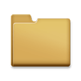 Emoji 📁 Cartella File su LG Velvet.