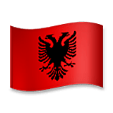 Emoji 🇦🇱 Bandiera: Albania su LG Velvet.