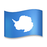 Emoji 🇦🇶 Bandiera: Antartide su LG Velvet.