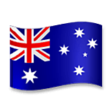 Emoji 🇦🇺 Bandiera: Australia su LG Velvet.
