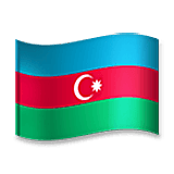 🇦🇿 Emoji Bandera: Azerbaiyán en LG Velvet.