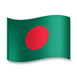 🇧🇩 Emoji Bandera: Bangladés en LG Velvet.