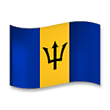 🇧🇧 Emoji Bandera: Barbados en LG Velvet.