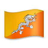 🇧🇹 Emoji Bandera: Bután en LG Velvet.
