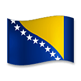 Emoji 🇧🇦 Bandiera: Bosnia Ed Erzegovina su LG Velvet.