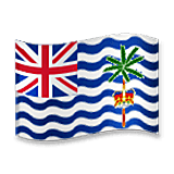 Flagge: Britisches Territorium im Indischen Ozean LG Velvet.