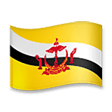 🇧🇳 Emoji Bandera: Brunéi en LG Velvet.