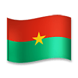 Bandiera: Burkina Faso LG Velvet.