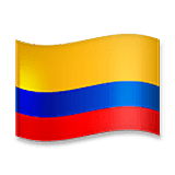 🇨🇴 Emoji Bandera: Colombia en LG Velvet.