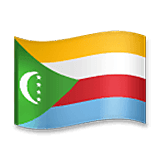 🇰🇲 Emoji Bandera: Comoras en LG Velvet.