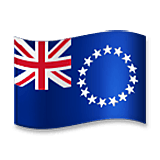 🇨🇰 Emoji Bandera: Islas Cook en LG Velvet.