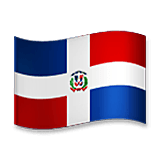 Flagge: Dominikanische Republik LG Velvet.