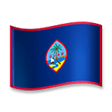 🇬🇺 Emoji Bandera: Guam en LG Velvet.