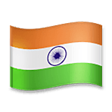 🇮🇳 Emoji Bandera: India en LG Velvet.