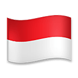 🇮🇩 Emoji Bandera: Indonesia en LG Velvet.