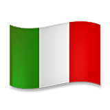 🇮🇹 Emoji Bandera: Italia en LG Velvet.
