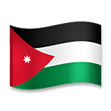🇯🇴 Emoji Bandera: Jordania en LG Velvet.