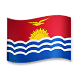 🇰🇮 Emoji Bandera: Kiribati en LG Velvet.
