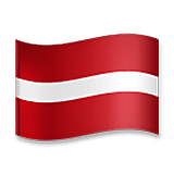 🇱🇻 Emoji Bandera: Letonia en LG Velvet.