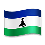 Emoji 🇱🇸 Bandiera: Lesotho su LG Velvet.