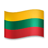 Emoji 🇱🇹 Bandiera: Lituania su LG Velvet.