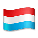 🇱🇺 Emoji Bandera: Luxemburgo en LG Velvet.