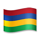 Emoji 🇲🇺 Bandiera: Mauritius su LG Velvet.