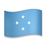 🇫🇲 Emoji Bandera: Micronesia en LG Velvet.