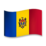 🇲🇩 Emoji Bandera: Moldavia en LG Velvet.