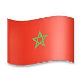 Emoji 🇲🇦 Bandiera: Marocco su LG Velvet.